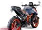 Preview: KTM-390-125-Duke-ab-2024-Kennzeichenhalter